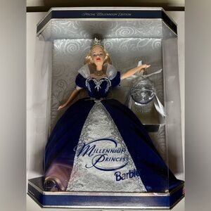 Barbie Millennium Princess in Blue and Silver Gown
